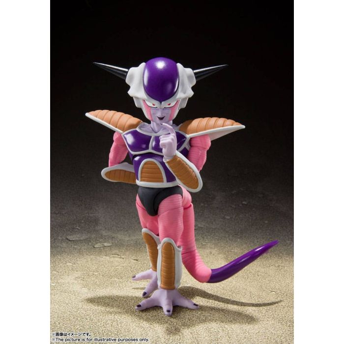 Dragon Ball Z S.H. Figuarts Action Figure Frieza (First Form) & Frieza Pod Reissue 11 cm