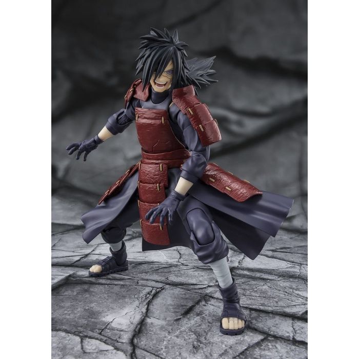 Naruto Shippuden S.H.Figuarts Action Figure Madara Uchiha Legend of Darkness 17 cm    