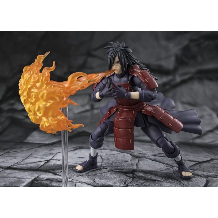 Naruto Shippuden S.H.Figuarts Action Figure Madara Uchiha Legend of Darkness 17 cm    