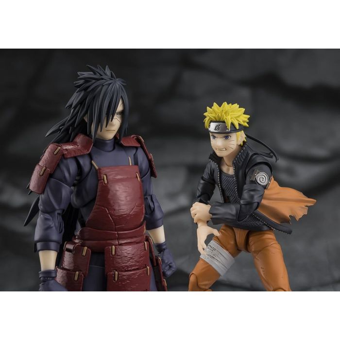 Naruto Shippuden S.H.Figuarts Action Figure Madara Uchiha Legend of Darkness 17 cm    