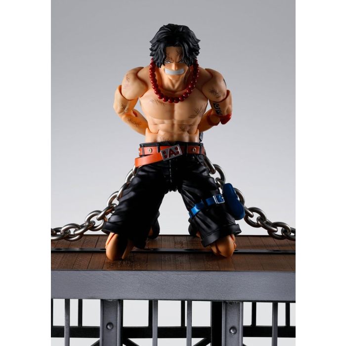 One Piece S.H. Figuarts Action Figure Portgas D. Ace -Marineford- 16 cm