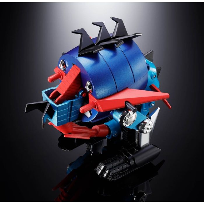 Dino Mech Gaiking Chogokin Action Figure Daikumaryu & Gaiking 20 cm
