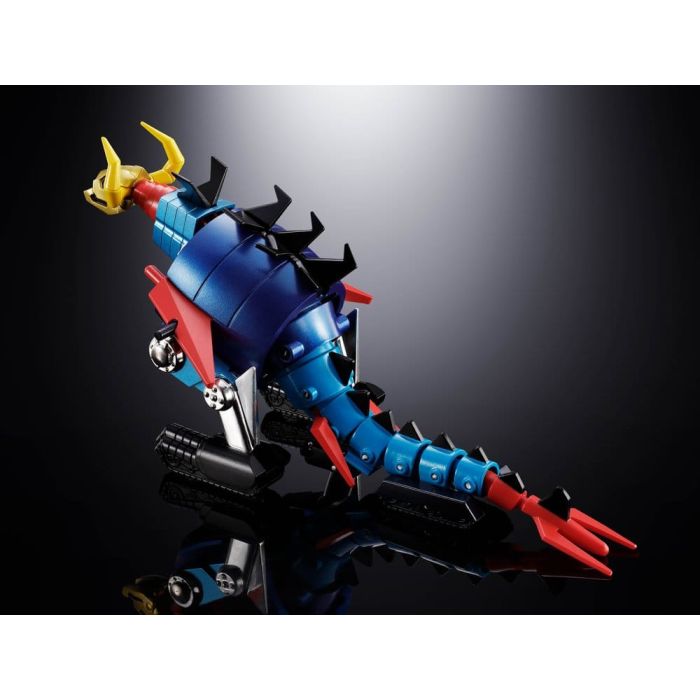 Dino Mech Gaiking Chogokin Action Figure Daikumaryu & Gaiking 20 cm