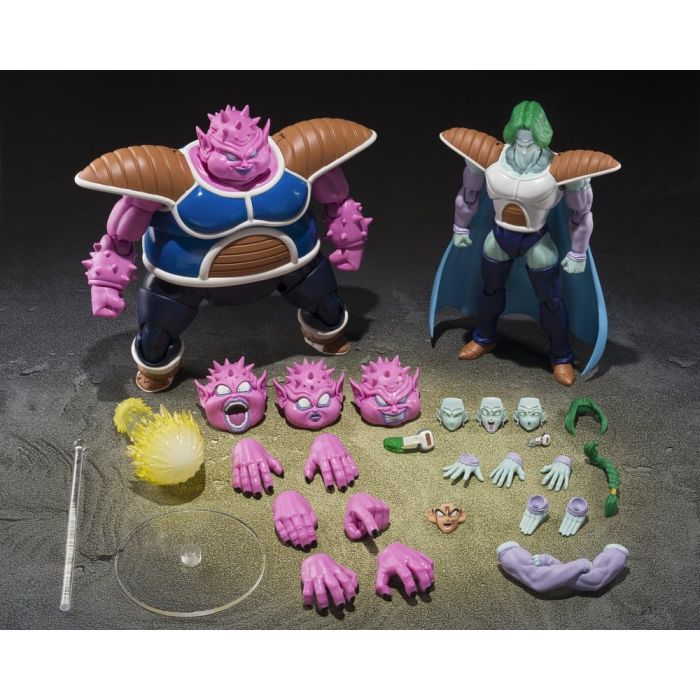 Dragon Ball Z S.H. Figuarts Action Figure Dodoria & Zarbon Bardock the Father of Goku 16 cm