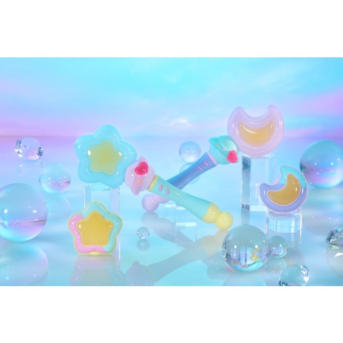 Magical Sisters Lulutto Lilly Proplica Replica Moontoneoneon & GlassHeart DreamPact Set 25 cm
