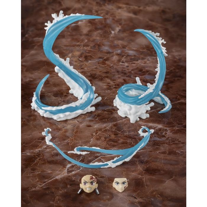 Demon Slayer: Kimetsu no Yaiba S.H. Figuarts Accessory Set Tanjiro Kamado & Giyu Tomioka Water Breathing Option Parts Set