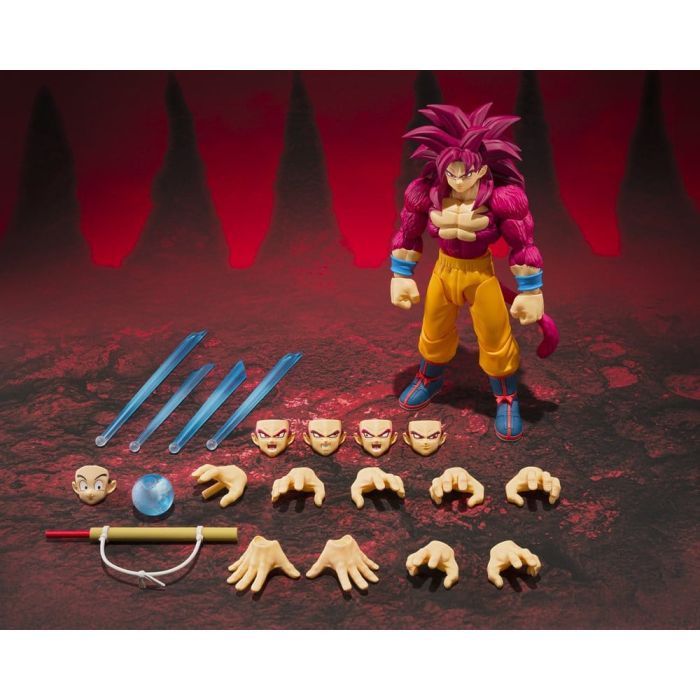 Dragon Ball S.H. Figuarts Action Figure Super Saiyan 4 Son Goku -Daima- 15 cm