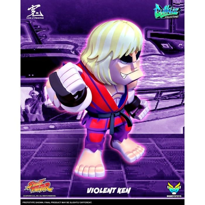Street Fighter Bulkyz Vinyl Figure Violent Ken 30 cm
