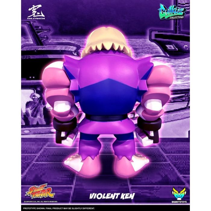 Street Fighter Bulkyz Vinyl Figure Violent Ken 30 cm