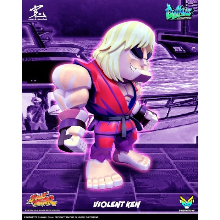 Street Fighter Bulkyz Vinyl Figure Violent Ken 30 cm