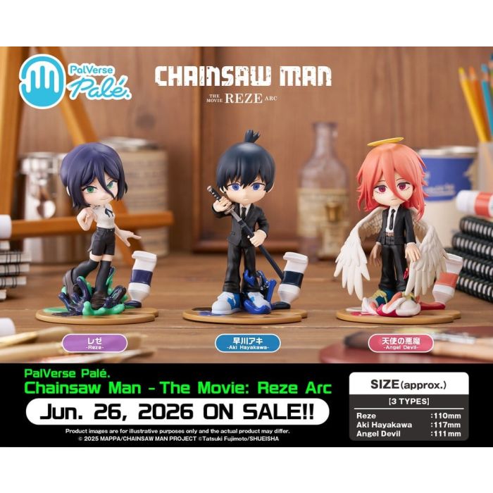 Chainsaw Man The Movie: Reze Arc PalVerse PVC Statue Reze 11 cm