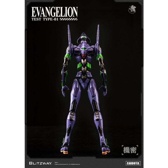 Evangelion Carbotix Action Figure Evangelion Unit-01 Test Type (DX Ver.) 33 cm