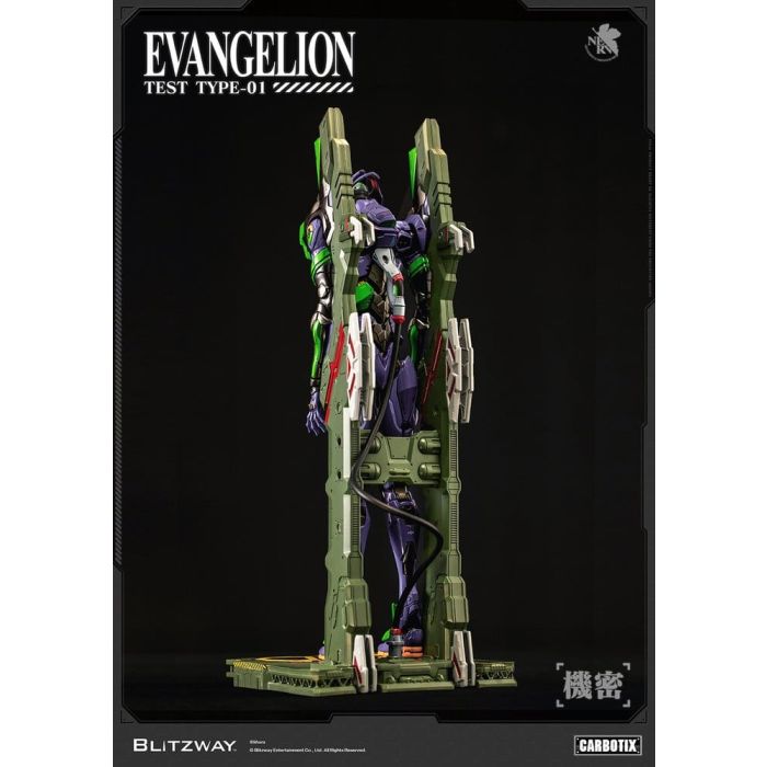 Evangelion Carbotix Action Figure Evangelion Unit-01 Test Type (DX Ver.) 33 cm