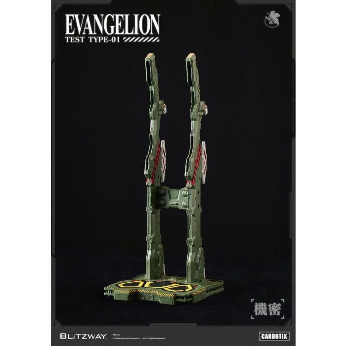 Evangelion Carbotix Action Figure Evangelion Unit-01 Test Type (DX Ver.) 33 cm