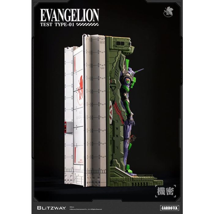 Evangelion Carbotix Action Figure Evangelion Unit-01 Test Type (DX Ver.) 33 cm