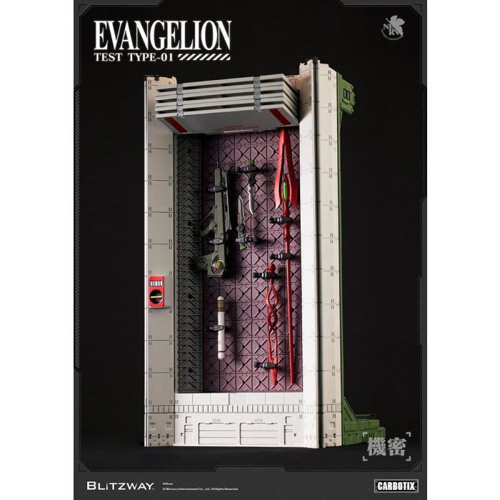 Evangelion Carbotix Action Figure Evangelion Unit-01 Test Type (DX Ver.) 33 cm