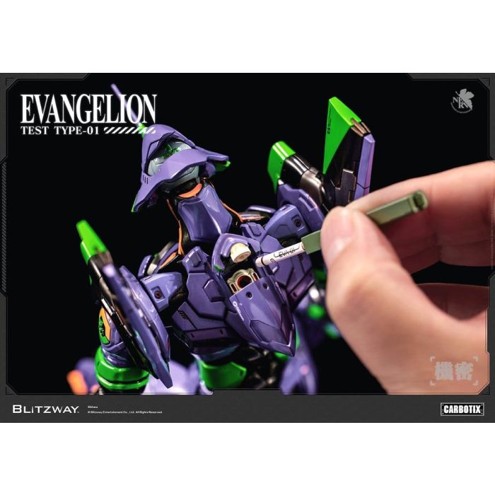 Evangelion Carbotix Action Figure Evangelion Unit-01 Test Type (DX Ver.) 33 cm