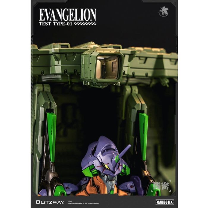 Evangelion Carbotix Action Figure Evangelion Unit-01 Test Type (DX Ver.) 33 cm