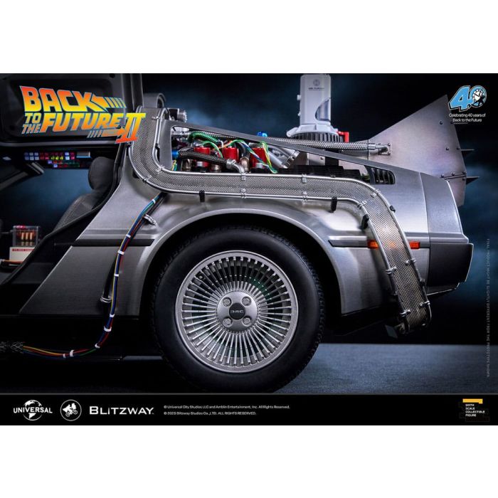 Back to the Future II Premium UMS vehicle 1/6 Time Machine 74 cm