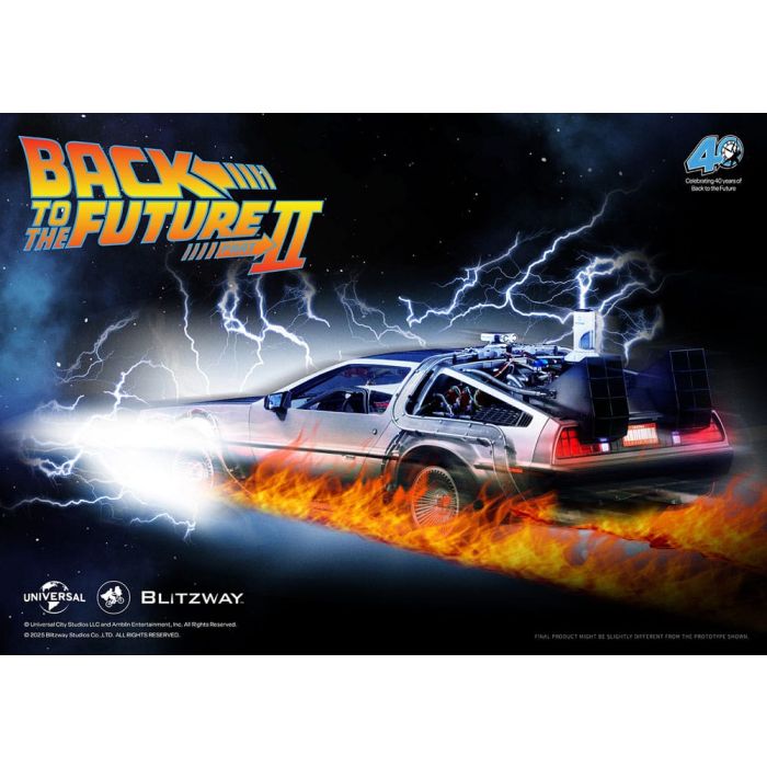 Back to the Future II Premium UMS vehicle 1/6 Time Machine 74 cm
