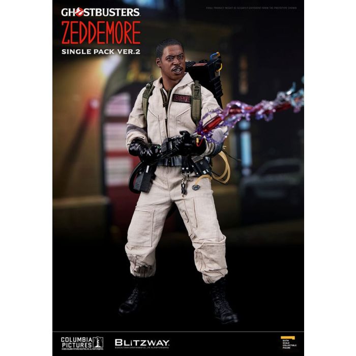 Ghostbusters Premium UMS Action Figure 1/6 Winston Zeddemore Ver. 2 31 cm