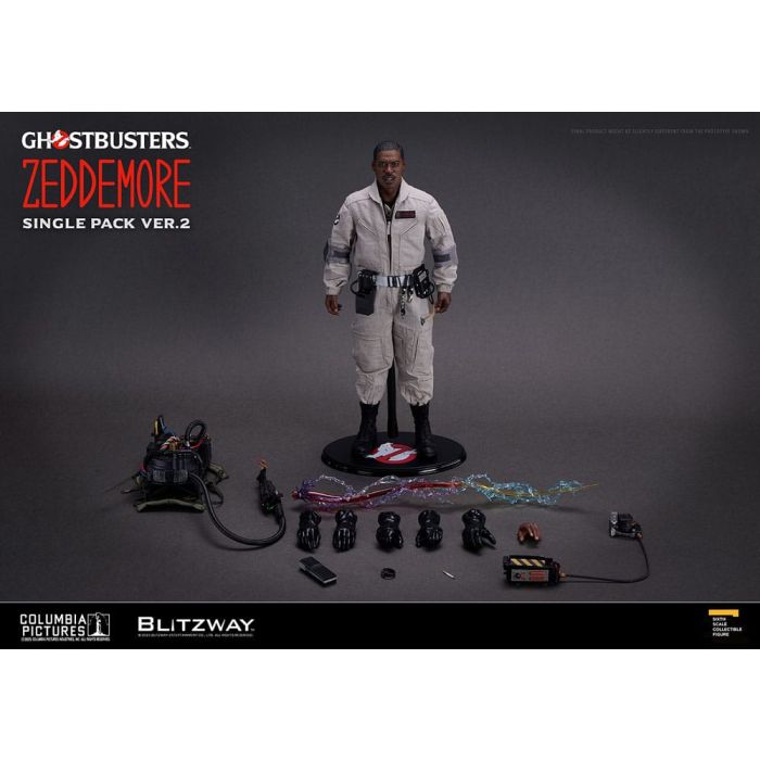 Ghostbusters Premium UMS Action Figure 1/6 Winston Zeddemore Ver. 2 31 cm