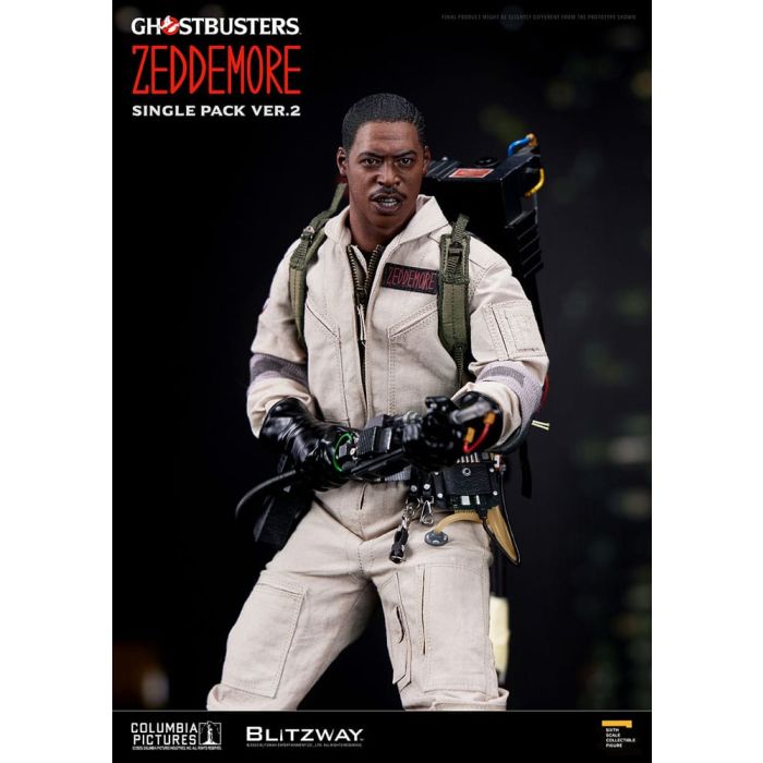 Ghostbusters Premium UMS Action Figure 1/6 Winston Zeddemore Ver. 2 31 cm