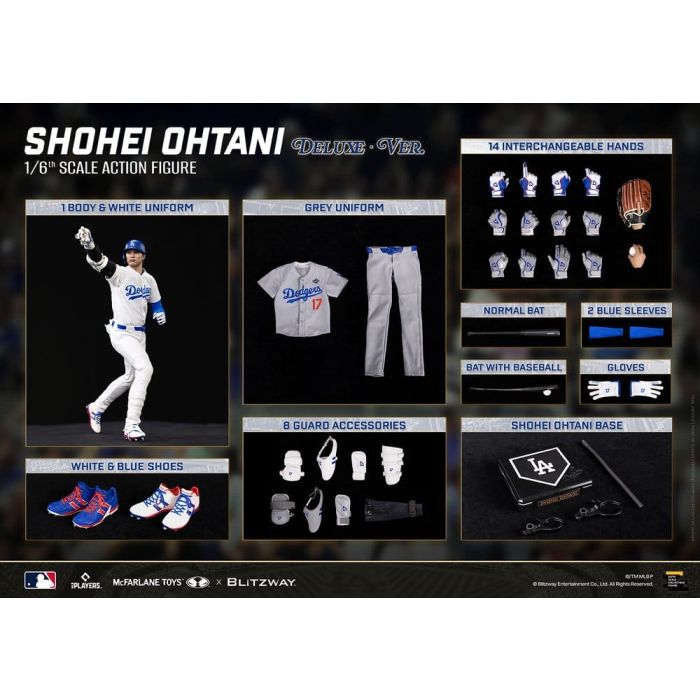 Major League Baseball Premium UMS Action Figure 1/6 Ohtani Shohei (DX Ver.) 35 cm
