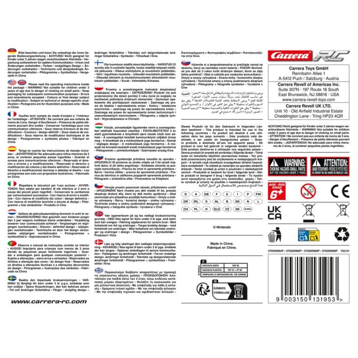 Super Mario Kart RC remote-controlled Car 1/18 2.4GHz Pipe Kart Mario