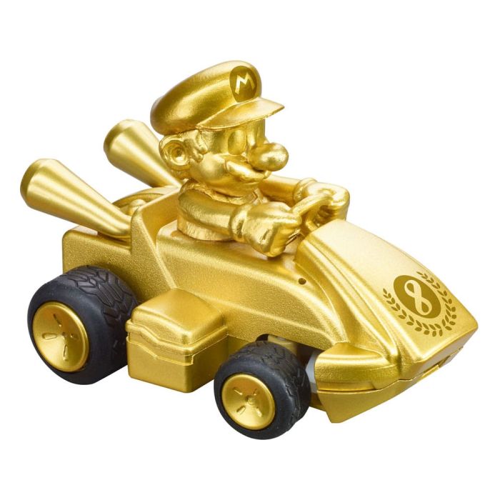 Super Mario Kart RC remote-controlled Car 1/50 2.4GHz Mini Mario Gold 