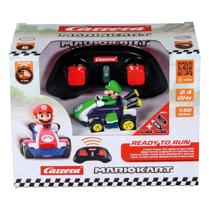 Super Mario Kart RC remote-controlled Car 1/50 2.4GHz Mini Luigi