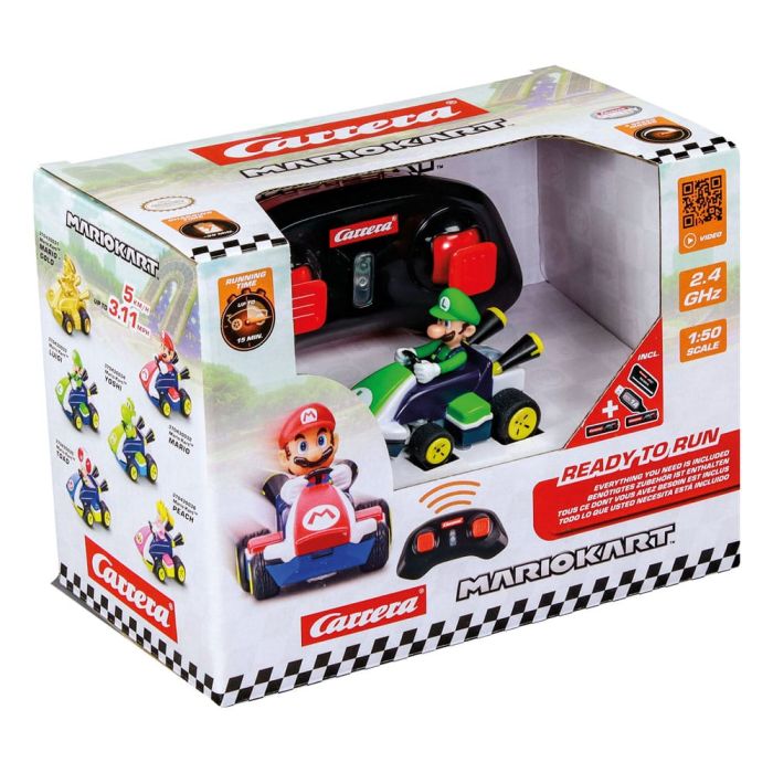 Super Mario Kart RC remote-controlled Car 1/50 2.4GHz Mini Luigi