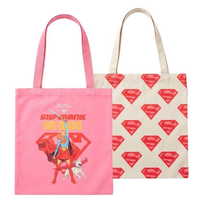 DC Comics Tote Bags 2-Pack Superman Supergirl
