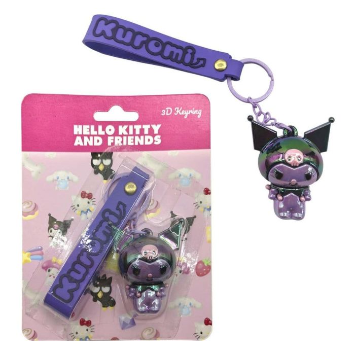 Sanrio 3D Keychain Hello Kitty Kuromi