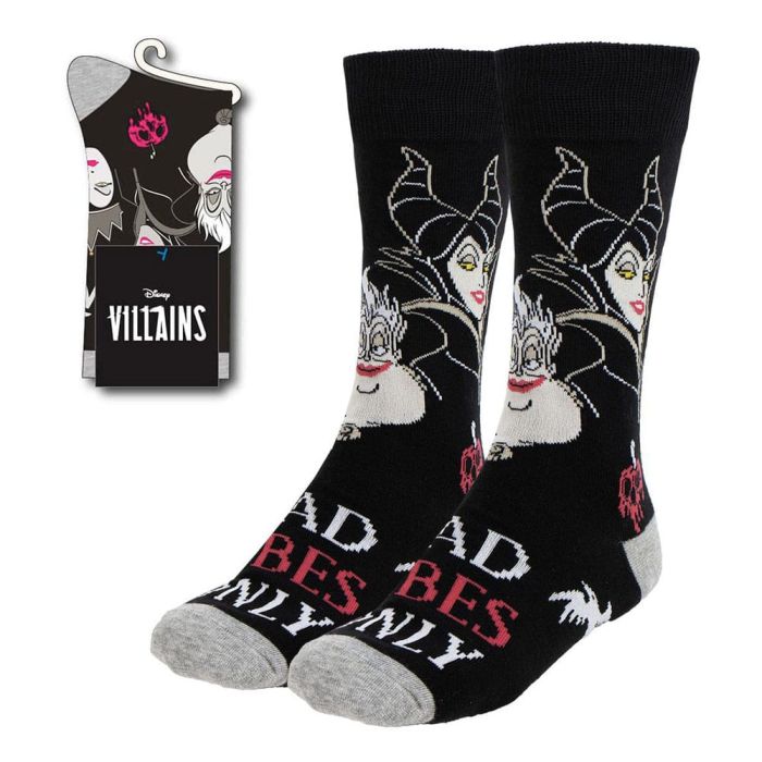Disney Villains Socks Bad Vibes Only 36-43   
