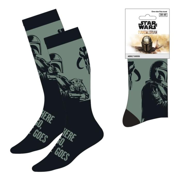 Star Wars: The Mandalorian Socks Mandalorian & Grogu 38-45 
