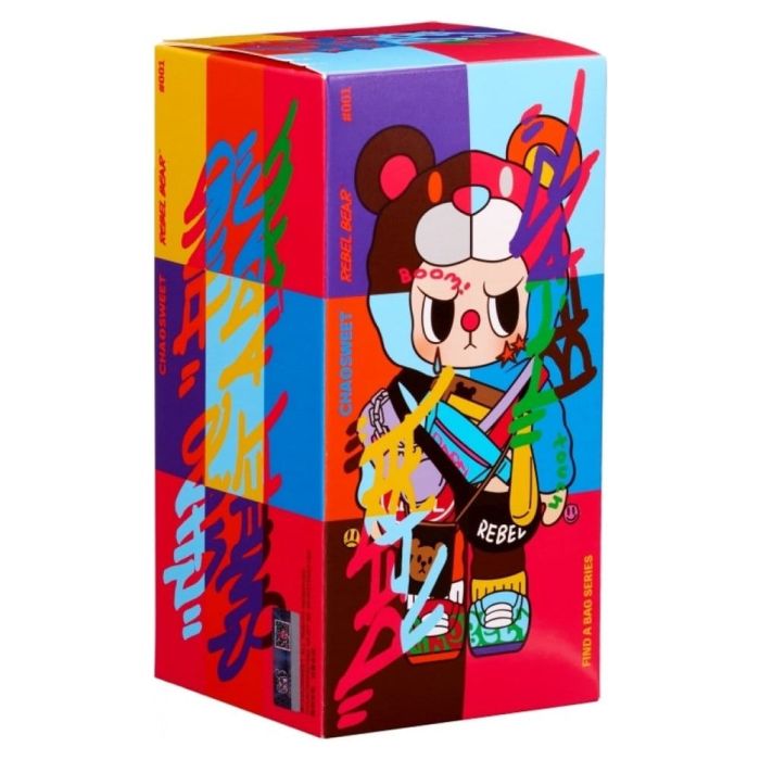 Rebel Bears Plush Action Figures Blind Box Movable Series Display 18 cm (6)