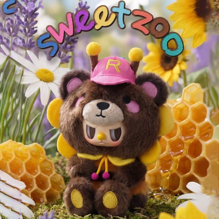 Rebel Bears Vinyl Plush Figures Blind Box Sweet Zoo Display 10 cm (6)