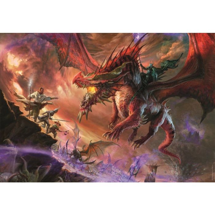 Dungeons & Dragons Gaming Puzzle Collection Jigsaw Puzzle Dragon Attack (500 pieces)