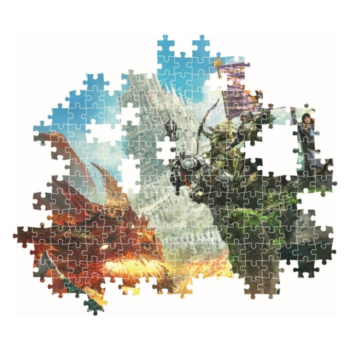 Dungeons & Dragons Gaming Puzzle Collection Jigsaw Puzzle Attack of the Dragon (500 pieces)