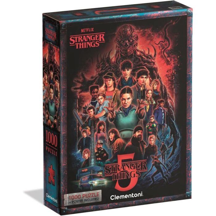 Stranger Things Jigsaw Puzzle Season 5 (1000 pieces)