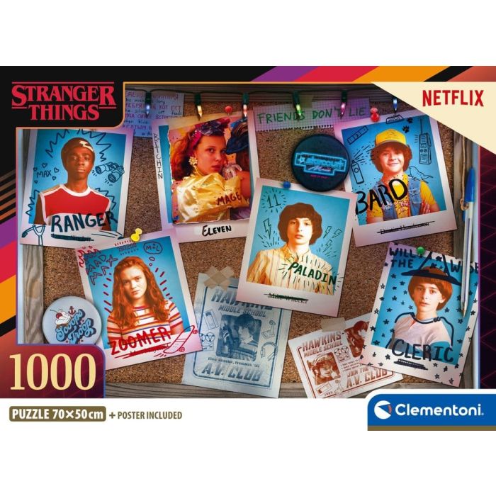 Stranger Things Jigsaw Puzzle Pictures (1000 pieces)