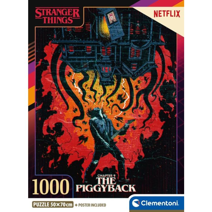 Stranger Things Jigsaw Puzzle Chapter 9 The Piggyback (1000 pieces)
