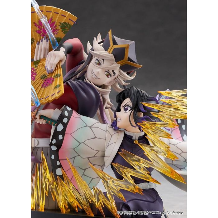 Demon Slayer: Kimetsu no Yaiba PVC Figures 2-Pack Shinobu Kocho & Doma 18 cm