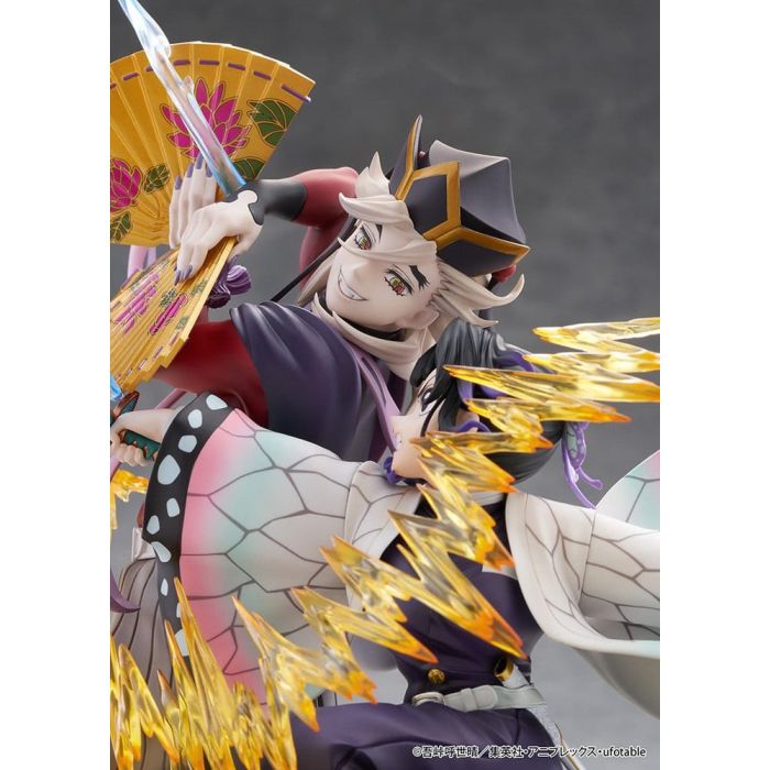 Demon Slayer: Kimetsu no Yaiba PVC Figures 2-Pack Shinobu Kocho & Doma 18 cm