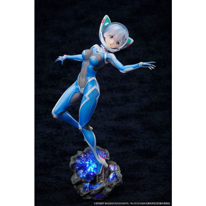 Re:Zero Starting Life in Another World PVC Statue 1/7 Rem A×A SF Space Suit 26 cm