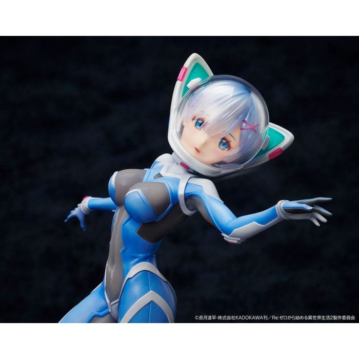 Re:Zero Starting Life in Another World PVC Statue 1/7 Rem A×A SF Space Suit 26 cm