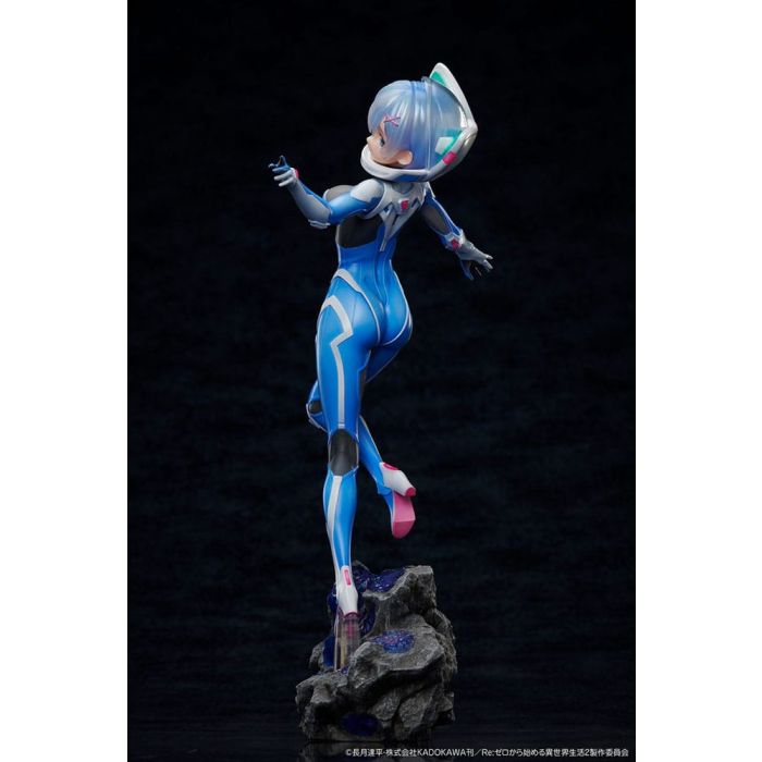 Re:Zero Starting Life in Another World PVC Statue 1/7 Rem A×A SF Space Suit 26 cm