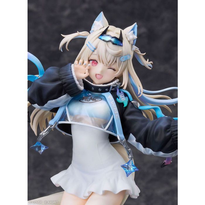 Hololive Production PVC Statue 1/7 Advent Fuwawa Abyssgard AXGRIT Ver. Standard Edition 27 cm 