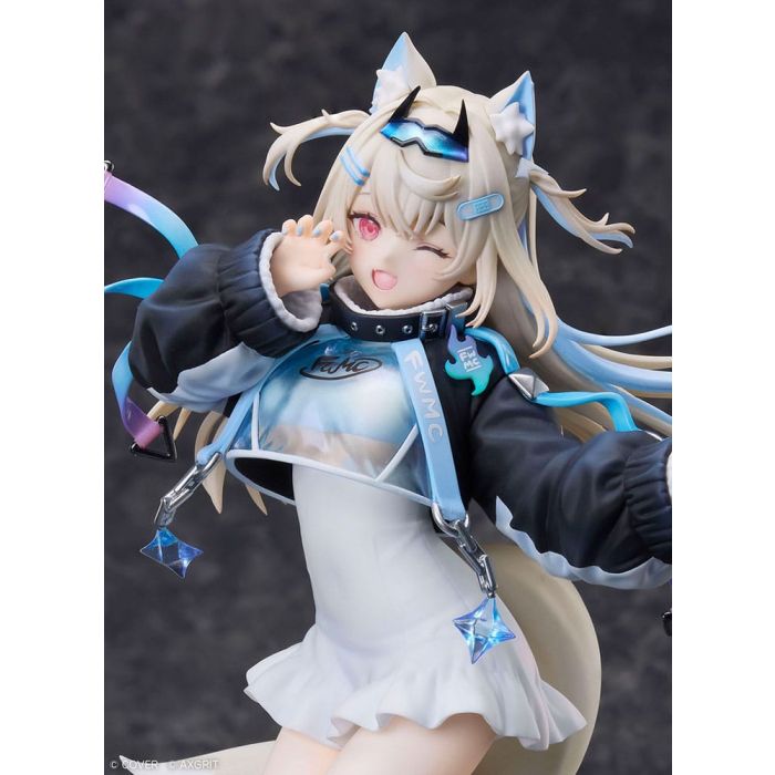 Hololive Production PVC Statue 1/7 Advent Fuwawa Abyssgard AXGRIT Ver. Standard Edition 27 cm 